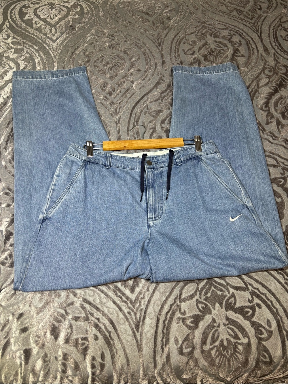 NEW Nike SB MEN Solo Swoosh Sz 32 Medium El Jeano Pants Jeans Cordura Loose Fit